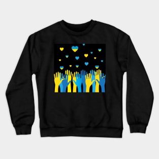 Together with Ukraine Crewneck Sweatshirt